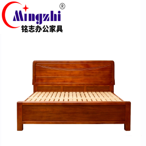 铭志办公家具 实木床 MZC003(1500*2000*1130mm)张