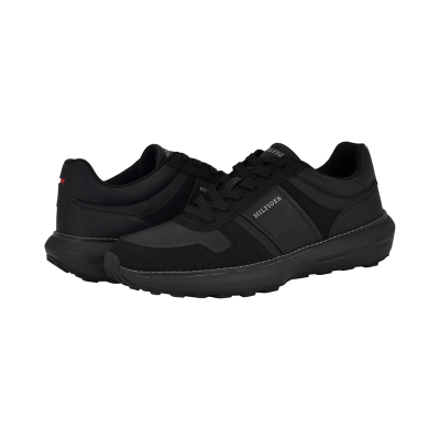 TOMMY HILFIGER环保再生材质男鞋舒适圆头休闲板鞋低帮运动鞋日常