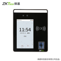 ZKTeco熵基科技股份有限公司xface500人脸识别考勤机指纹面部门禁一体打卡机员工上班签到机可见光动态识别