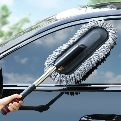 洗车拖把刷擦车刷子除尘刷 可伸缩 灰色 单位/把