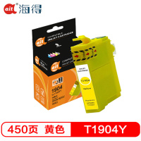 海得 T1904Y黄色墨盒 TI-T1904 适用爱普生EPSON ME303 ME401打印机