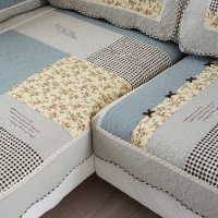 美帮汇四季田园沙发垫布艺全棉防滑四季通用组合沙发巾沙发罩套全盖坐垫