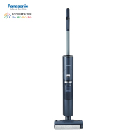 松下(Panasonic)智能洗地机 家用洗拖吸一体机 扫拖吸三合一自动清洗拖地机 午夜蓝
