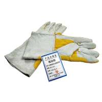 暖居顺 加厚耐磨牛皮电焊手套 36x17cm 双