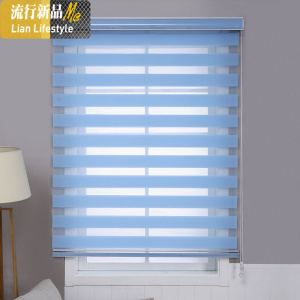 卷帘全遮光升降卫生间厕所办公室厨房防水防油家用免打孔百叶窗帘 三维工匠