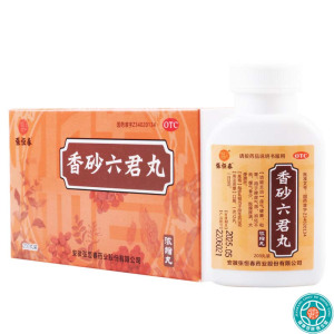 张恒春 香砂六君丸 200丸/盒脾虚气滞消化不良脘腹胀满益气健脾
