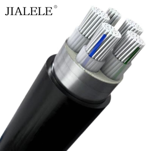 JIALELE 低压4+1 YJLV22-4*25+1*16平方 额定电压0.6/1KV 米
