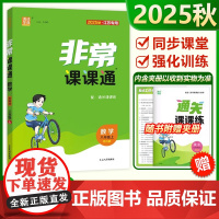 2025秋通成学典非常课课通初中数学八年级上册苏科版SK8年级上学期初一教材同步中学课堂讲解重难点解读分析配套