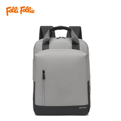 FOLLI FOLLIE 商务简约修身双肩包FF-D002A