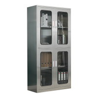 帅畅不锈钢文件柜档案柜资料柜储物柜器械柜仪器柜201全上下玻璃器械柜