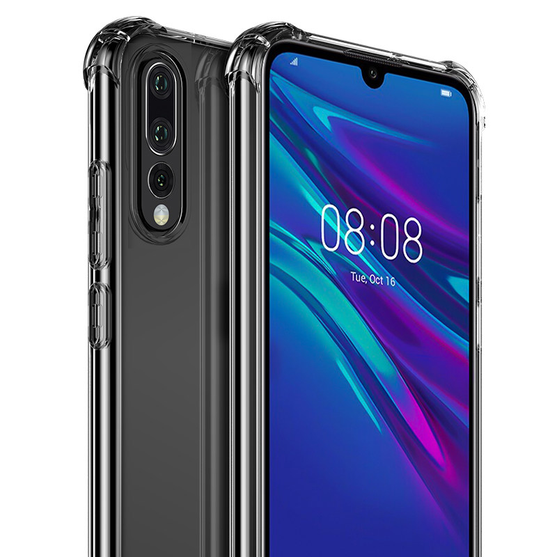 硅胶全包边防摔气囊麦芒八保护套男女潮pot-al00时尚麦芒8手机套个性