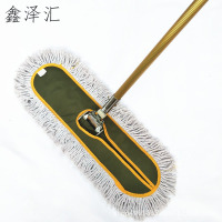 拖把工厂车间专用拖把头大号拖把商场酒店厂里用木地板长款大尘推 100cm