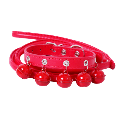 憨憨宠狗链锚链狗项圈猫项圈宠物狗狗牵引绳卡通铃铛项圈项链泰迪犬猫咪铃铛狗饰品链子用品