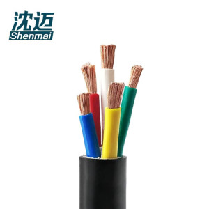 沈迈 铜芯软电缆 ZR-YJVR-0.6/1KV-3*25+2*16mm² /米