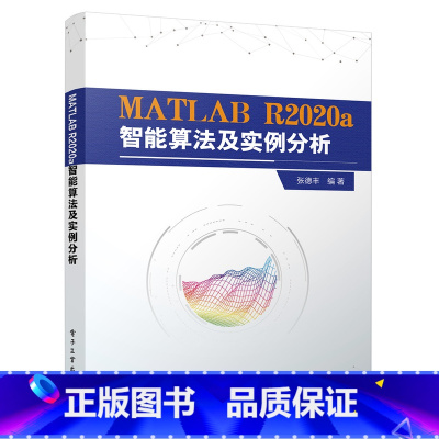 [正版]MATLAB R2020a智能算法及实例分析 MATLAB人工智能智能算法 神经网络 MATLAB计算机理论教