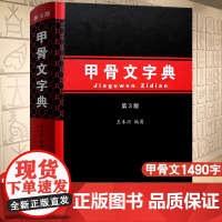 正版 甲骨文字典第三版 汉语拼音索引 工具书 殷墟文字 王本兴著 历史古文字商 甲骨文 书法字画 北京工艺美术出版