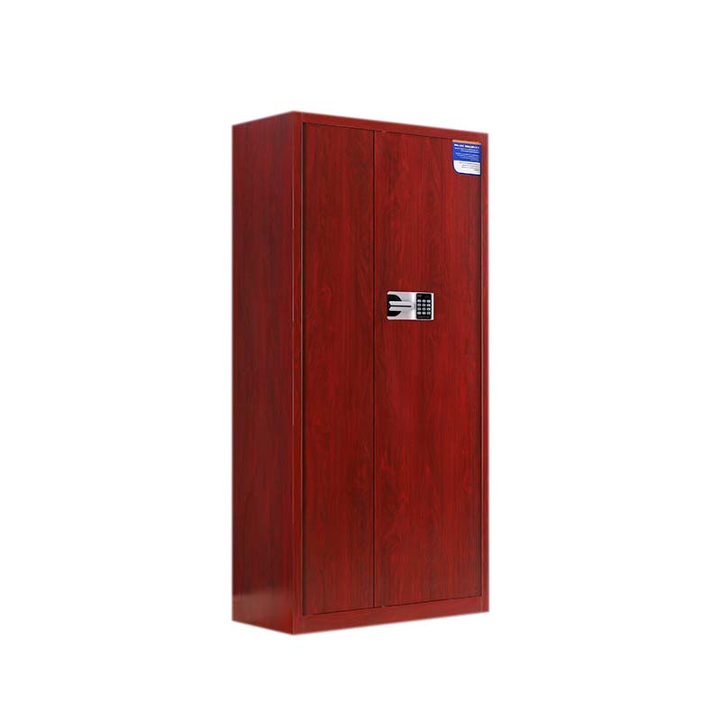帅畅保密柜财务档案柜文件柜办公室资料储物柜保险柜通体红木纹-国保密码锁