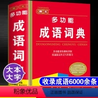 [正版]大本大字2024年初中生小学生多功能成语词典大全人教版儿童语文常用实用四字词语带解释书现代汉语中华万条成语大词