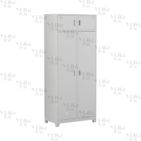 翌嘉YJ3110747 制式营具双人内务柜铁皮更衣柜储物柜衣帽物品柜士兵柜