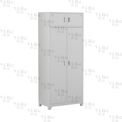 翌嘉YJ3110747 制式营具双人内务柜铁皮更衣柜储物柜衣帽物品柜士兵柜