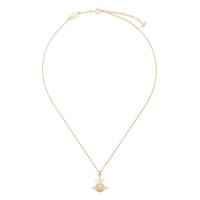 Vivienne Westwood女士银质土星造型链式项链时尚个性珠宝饰品