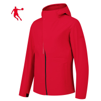乔丹 夹克风衣 梭织风衣 男上衣 KFD43221307 男款 件(番茄红 S)