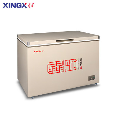 星星(XINGX)BD/BC-401A商用冰柜300升以上冰柜商用大容量冷冻柜单温卧式小冰柜家用小型冷柜保鲜冷藏柜
