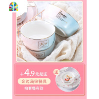 日式陶瓷碗单个大号沙拉面汤碗创意个性家用碗筷餐具饭碗盘碟 FENGHOU 大汤勺