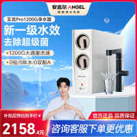 安吉尔净水器家用直饮厨房自来水过滤饮水机玉龙Pro1200G