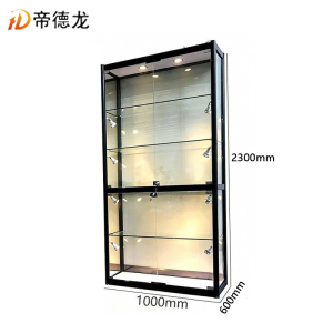 帝德龙 展示柜玻璃透明储物柜BQ7 1000*600*2300mm