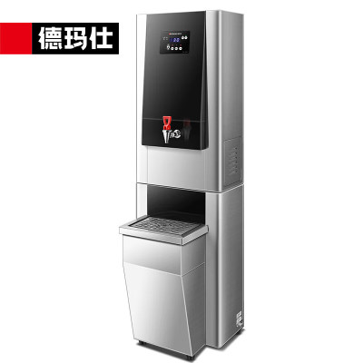 德玛仕开水器商用 步进式直饮机 定时开水机 四级过滤304不锈钢 KW-60G-1BH(380V增加底座款)