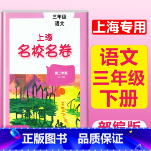 3年级下(语文) 小学通用 [正版]2023上海名校名卷语文数学英语小学一二三四五年级上册下册沪教版试卷期中期末测试卷华