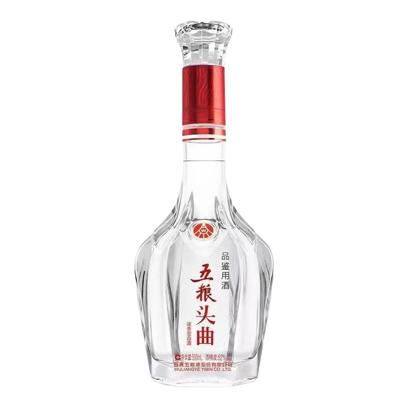五粮头曲鸿运当头 52度 500ml*1瓶 光瓶品鉴 浓香型白酒