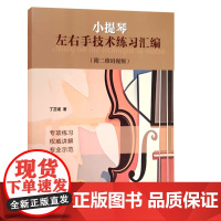 全新正版 小提琴左右手技术练习汇编 附视频 上海音乐出版社 9787552330755