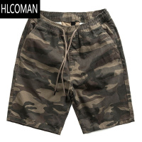 HLCOMAN夏季干活穿的美式迷彩工装短裤男士休闲直筒耐磨脏五分裤
