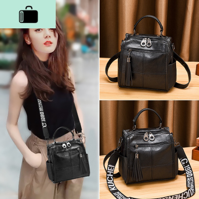 高级感包包斜挎洋气女包质感新款2019小背包斜挎包大容量双肩包女NEW LAKE女斜挎包