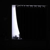 美帮汇简易小飘窗窗帘成品遮光免打孔安装出租房卧室防风北欧简约窗帘布