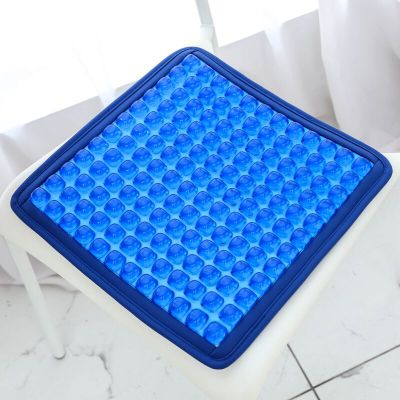 车用凉垫汽车通风坐垫夏季通用软弹凝胶冰垫货车夏天椅子透气座垫收纳袋三维工匠