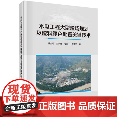 [按需印刷] 水电工程大型渣场规划及渣料绿色处置关键技术