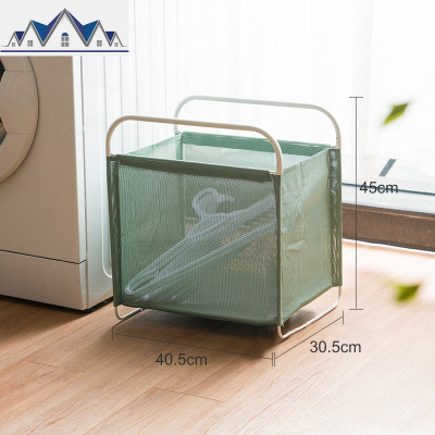 脏衣服收纳筐 脏衣篮洗衣篓脏衣篮家用北欧脏衣篓脏衣桶 三维工匠收纳篮