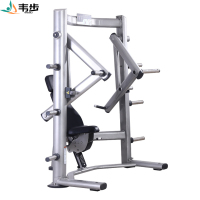 韦步FWM09商用坐式下斜推胸训练架挂片式卓越免维护系列力量器械