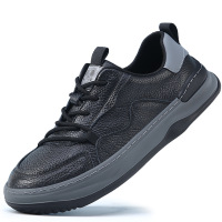 2026春季新款鞋子男软底软面真皮百搭防滑歪头芒果鞋男士休闲鞋子