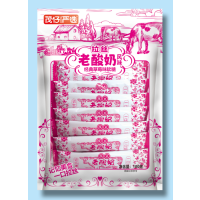 (草莓味1袋)茂仔严选100g拉丝老酸奶风味经典酸奶味软糖草莓味100g*1袋