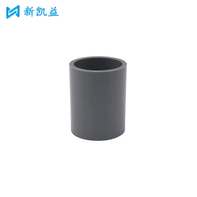 新凯益 PVC灰色直接 40mm 个