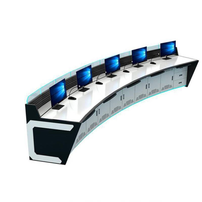 合祥源 弧型控制台 定制LOGO含支架 定制 QX-HYZ03 米