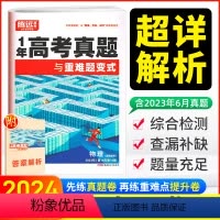 物理 全国通用 [正版]2024新版腾远一年真题物理全国通用 高考物理真题汇编试卷 高三高考高中一轮复习必刷卷