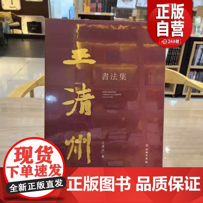 [正版]王清州书法集 王清州 著 文物出版社 9787501084210 正版书籍 zy