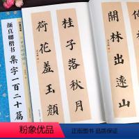 [正版]颜真卿楷书集字一百二十篇 中华好诗词 楷书集字古诗对联成语古文简体释文集字创作临摹作品毛笔书法字帖 河南美术出