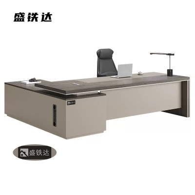 盛铁达 办公桌班台2800*1800*760mm STD-XXBT07 张