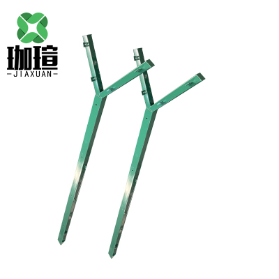 珈瑄 防护网Y型钢立柱 丝网立柱户外地插支架立柱 50*50*1000mm 单位:根